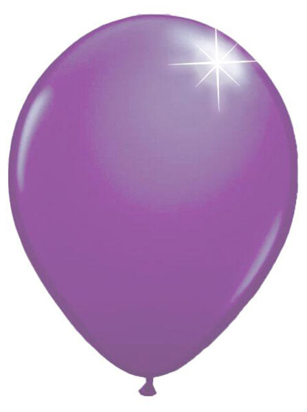 Deko Luftballons lila violett metallic 30 cm 12"
