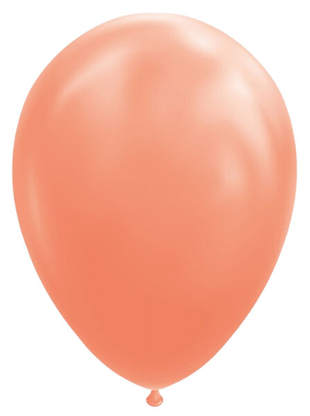 Deko Luftballons Pfirsich metallic 30 cm 12"