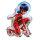 Folienballon Miraculous Lady Bug 86cm