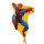 Folienballon Spiderman Street Treat