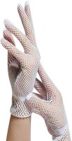 Netzhandschuhe weiss