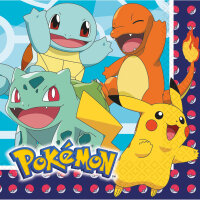 16 Pokemon Party Servietten 33 * 33 cm