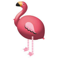 Folienballon Airwalker Ballon als Flamingo 83 cm