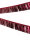 Fransengirlande in rot mit 30 cm langen Fransen