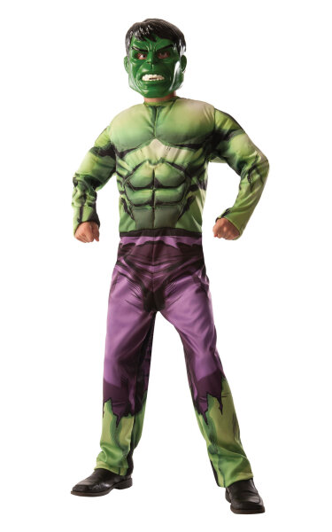 Avengers Hulk Captain America Kostüm mit 2 Masken