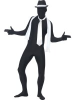 Second Skin Suit in schwarz