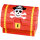 8 Piraten Schatztruhen als Geschenkbox
