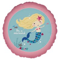 Folienballon Be a Mermaid Meerjungfrau