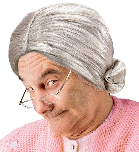 Mrs. Doubtfire oder Oma Perücke