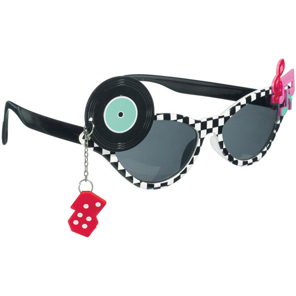 Brille für die 50er oder 60er Jahre Party
