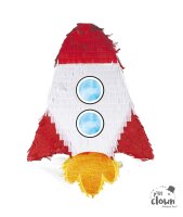 Pinata Rakete als Schlagpinata zur Geburtstagsparty