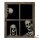 3 Totenkopf Aufkleber als Halloween Deko