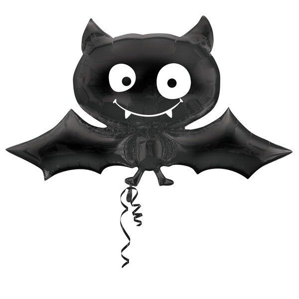 Halloween Folienballon Fledermaus 104 cm