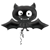 Halloween Folienballon Fledermaus 104 cm