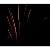Pyrotrade Feuerwerk Single Row Gold Rain to Blue Comet...