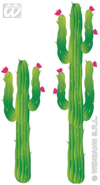 Mexiko Party Kakteen Set 180 cm + 120 cm
