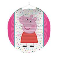 Peppa Pig mit Peppa Wutz Laterne als Lampion