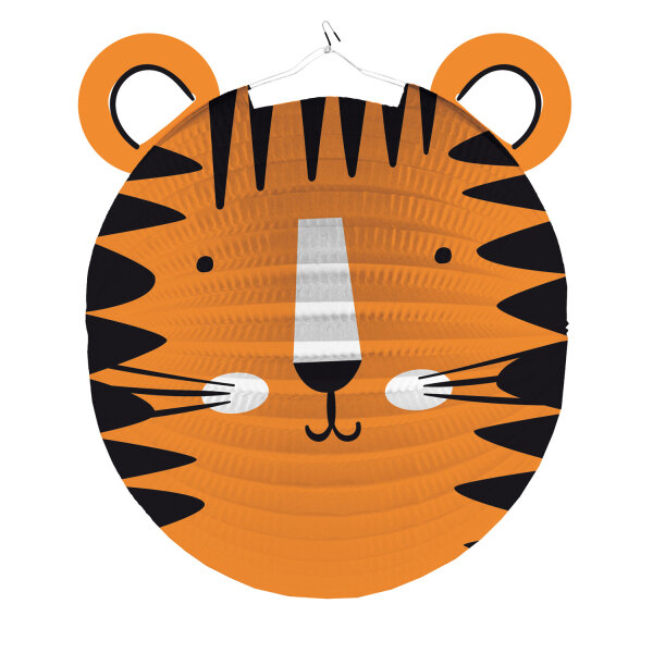 Tiger Laterne als Lampion