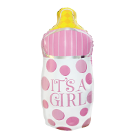 Folienballon Baby Girl Nuckelflasche