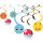 6 Swirl Deko Spiralen Girlanden Pokemon Papier