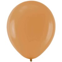 Deko Luftballons Ballons Pastell Mokka Braun 30 cm 12"