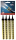 4 Eisfontänen als Tortenfontäne Zimmerfontäne in gold