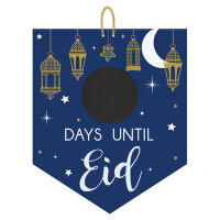 Hängendes Board Eid Mubarak für das Zuckerfest