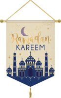 Grosser Wimpel Ramadan Kareem für das Zuckerfest