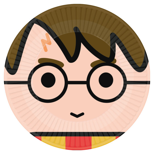 8 Harry Potter Party Teller 23 cm