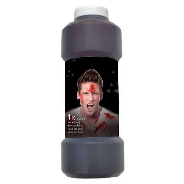 Halloween Kunstblut oder Blutgel 0,5l