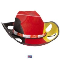 Deutschland Cowboy Hut als Bierhut