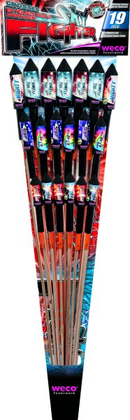 Silvester Raketen Sortiment Sky Fighter von Weco
