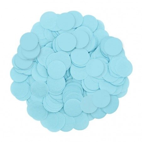 15g Papier Konfetti rund 10 mm in verschiedenen Farben