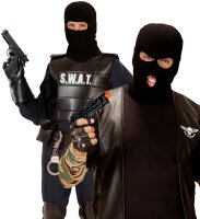 Schwarze Pistole für Agenten oder Polizist