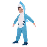 Kinderkostüm Hai oder shark mit Kapuze