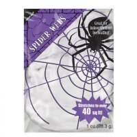 Halloween Spinnweben 28,3g weiss