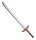 Großes Schwert für Ritter, Römer und Vikinger