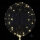 LED Ballon 40cm mit Lichterkette weiss