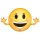 Folienballon Riesen Smiley Emoticon