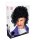Rock & Pop Star Perücke Prince mit Locken in schwarz