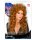 80 er Jahre Locken Perücke braun 60 cm