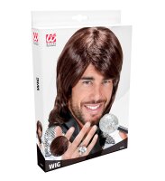 70 er Jahre Pop Star Perücke Benny