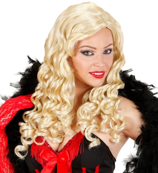 20er Jahre Burlesque Perücke blond