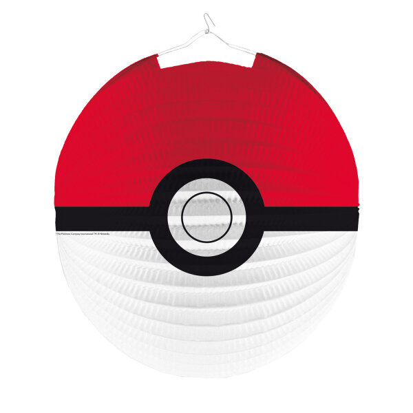 Pokémon Pokeball Laterne als Lampion