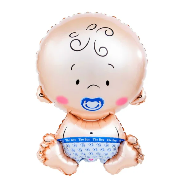 Riesen Baby Boy als Folienballon 74cm