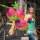 Folienballon Ananas holographisch 78 cm
