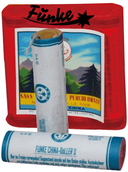 Funke China Böller D Päckchen Losnummer:490-22H