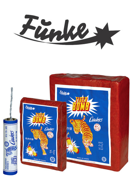 Funke China Böller C Tiger Bomb Päckchen