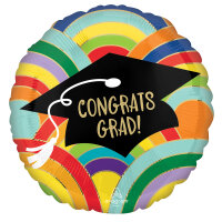 Folienballon Abi Diplom Congrats Graduation 43 cm