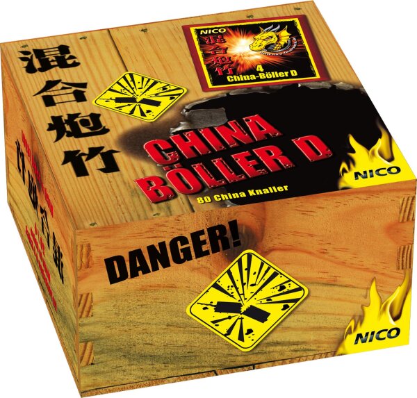 Silvester Feuerwerk China Böller D von Nico Päckchen